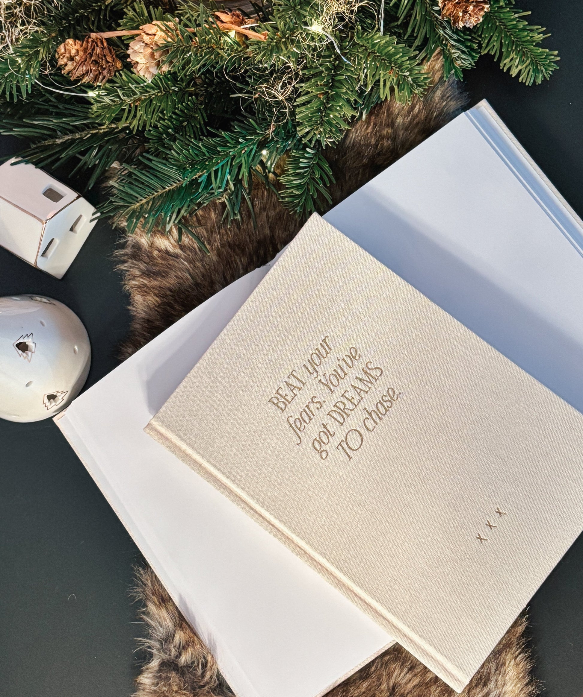 Notizbuch-Weihnachten