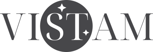 Vistam Logo in grau