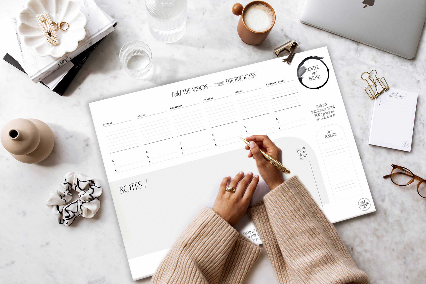 Große Design-Schreibunterlage, A2